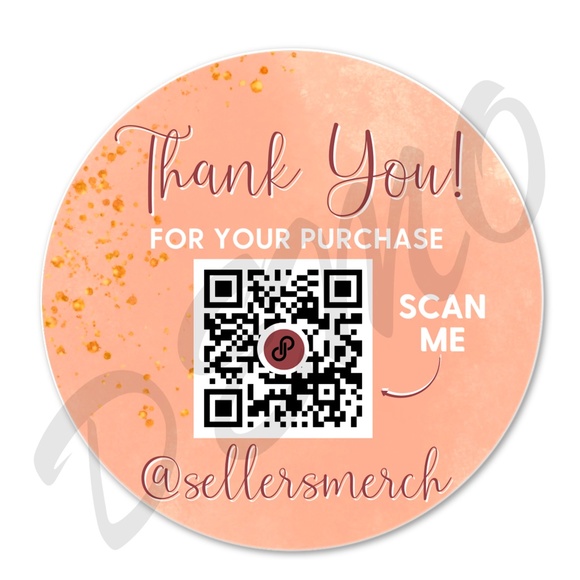 Custom QR Code Stickers - Picture 2 of 4